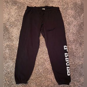 Black Sweats from Pink